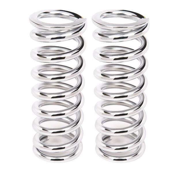 Next Gen International Coil-Over-Spring, 450 lbs. per in. Rate, 10 in. Length - Chrome, Pair 10-450CH2